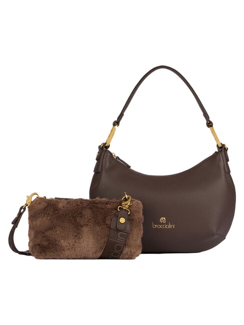 BETH Bolso de hombro M, con correa para el hombro marr&oacute;n - Bolsos Mujer