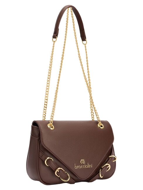 GISELLE Bolso de hombro S marr&oacute;n - Bolsos Mujer