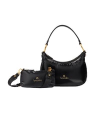 BRACCIALINI BETH PUFFY Bolso de hombro M, con correa para el hombro negro - Bolsos Mujer - 3