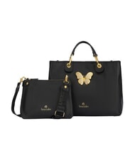 BRACCIALINI BETH JEWELS Bolso de mano grande con doble asa y correa para el hombro. negro - Bolsos Mujer - 3