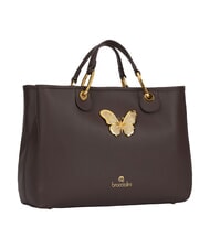 BRACCIALINI BETH JEWELS Bolso de mano grande con doble asa y correa para el hombro. marr&oacute;n - Bolsos Mujer - 2