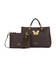 BRACCIALINI BETH JEWELS Bolso de mano grande con doble asa y correa para el hombro. marr&oacute;n - Bolsos Mujer - 3
