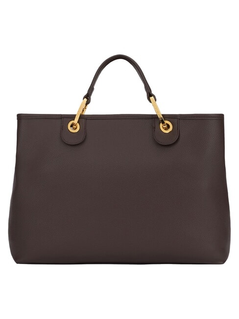 BETH JEWELS Bolso de mano grande con doble asa y correa para el hombro. marr&oacute;n - Bolsos Mujer