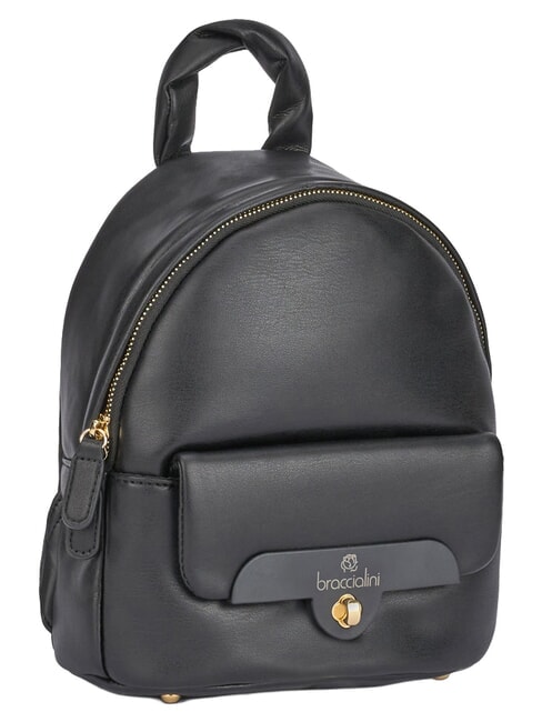 PUFFY Mochila con efecto napa negro - Bolsos Mujer