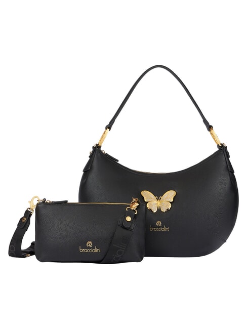 BETH JEWELS Bolso de hombro grande con correa para el hombro. negro - Bolsos Mujer