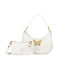 BRACCIALINI BETH JEWELS Bolso de hombro con forma de media luna M blanco - Bolsos Mujer - 3