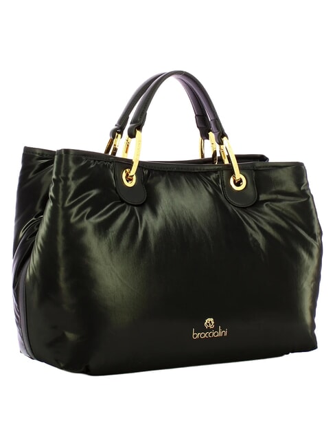 BETH PUFFY Bolso de mano L, con correa para el hombro negro - Bolsos Mujer