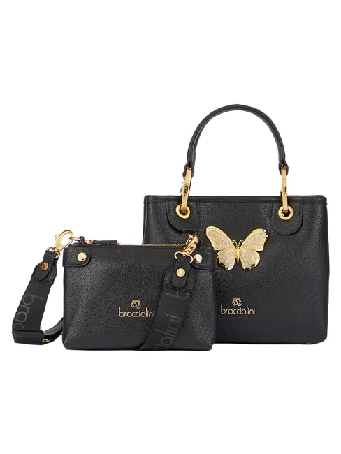 BETH JEWELS Bolso M con doble asa negro - Bolsos Mujer