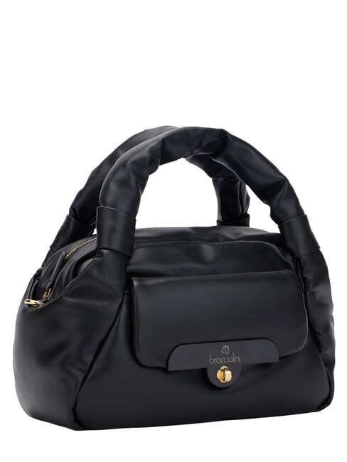 PUFFY Bolso M con correa para el hombro negro - Bolsos Mujer