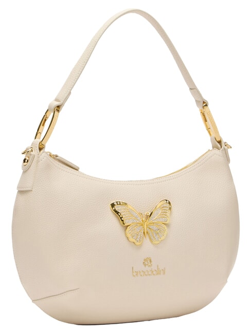 BETH JEWELS Bolso de hombro con forma de media luna M beige - Bolsos Mujer