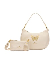 BRACCIALINI BETH JEWELS Bolso de hombro con forma de media luna M beige - Bolsos Mujer - 3