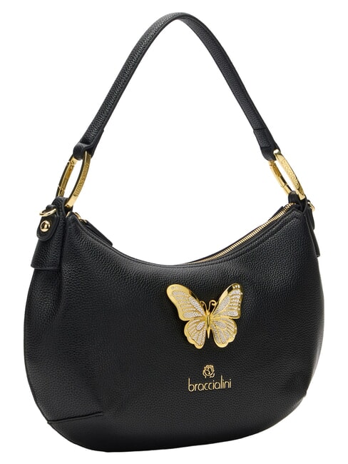 BETH JEWELS Bolso de hombro con forma de media luna M negro - Bolsos Mujer