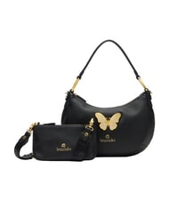 BRACCIALINI BETH JEWELS Bolso de hombro con forma de media luna M negro - Bolsos Mujer - 3
