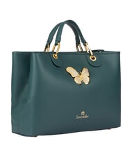 BRACCIALINI BETH JEWELS Bolso de mano grande con doble asa y correa para el hombro. verde - Bolsos Mujer - 2