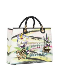 BRACCIALINI CARTOLINE Bolso de mano S, con correa para el hombro multi - Bolsos Mujer - 2