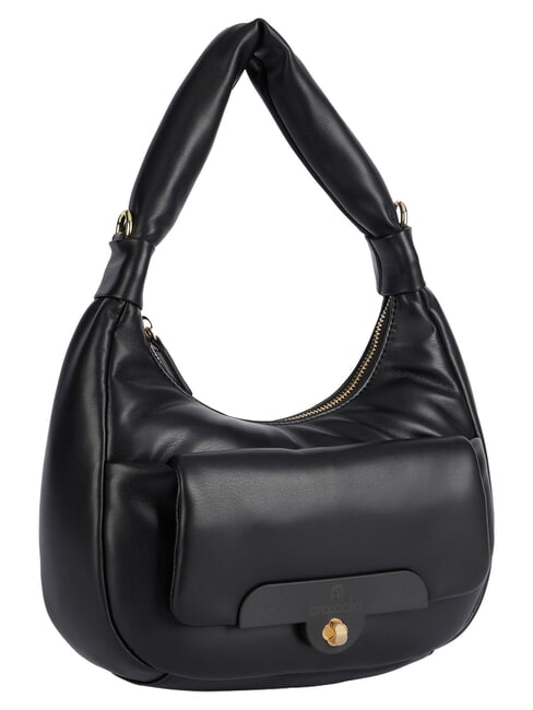 PUFFY Bolso de hombro S, con correa para el hombro negro - Bolsos Mujer