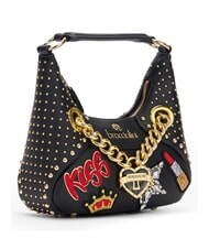 BRACCIALINI ROCK Minibolso de hombro con correa para el hombro. negro - Bolsos Mujer - 2