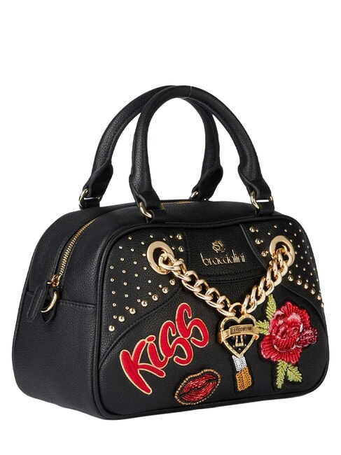 ROCK Bolso M con correa para el hombro negro - Bolsos Mujer