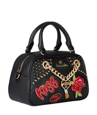 BRACCIALINI ROCK Bolso M con correa para el hombro negro - Bolsos Mujer - 2