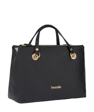 BRACCIALINI NORA Bolso de piel con bandolera negro - Bolsos Mujer - 2