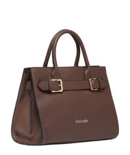 BRACCIALINI HELLEN Bolso de piel con correa para el hombro marr&oacute;n - Bolsos Mujer - 2