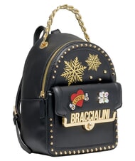 BRACCIALINI ROCK Mochila con bolsillo frontal con clip - Bolsos Mujer