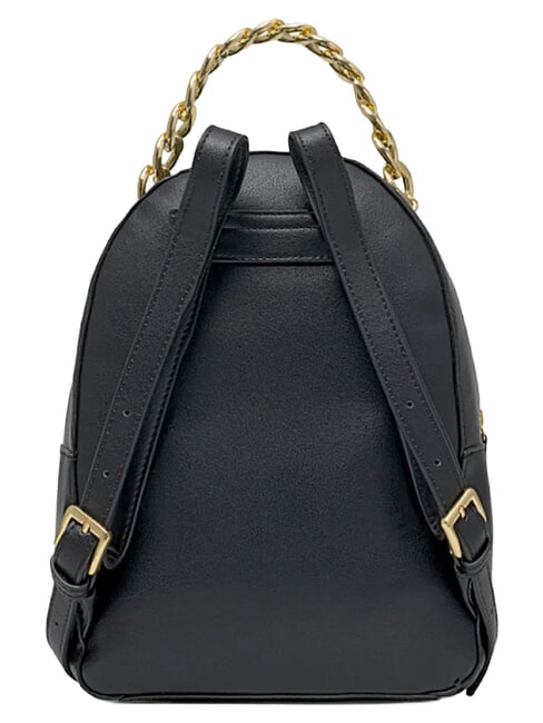 ROCK Mochila con bolsillo frontal con clip negro - Bolsos Mujer