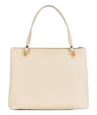 BRACCIALINI NORA Bolso de hombro de piel con bolsillo beige - Bolsos Mujer - 3