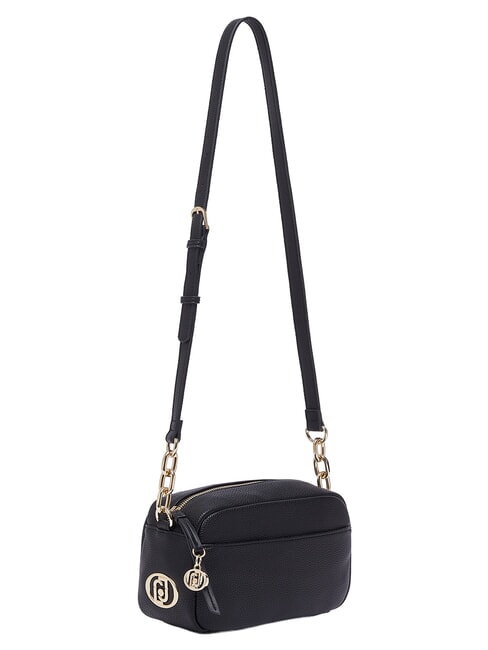 FAIZA Minibolso con correa de hombro ajustable. negro/acero - Bolsos Mujer