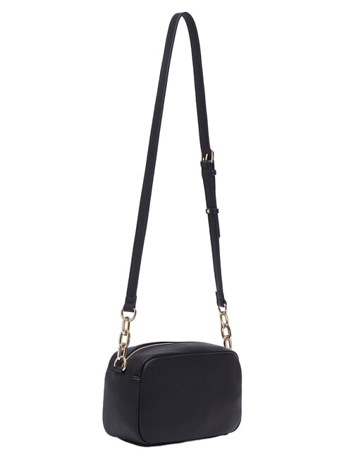 FAIZA Minibolso con correa de hombro ajustable. negro/acero - Bolsos Mujer