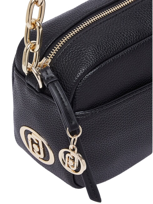 FAIZA Minibolso con correa de hombro ajustable. negro/acero - Bolsos Mujer