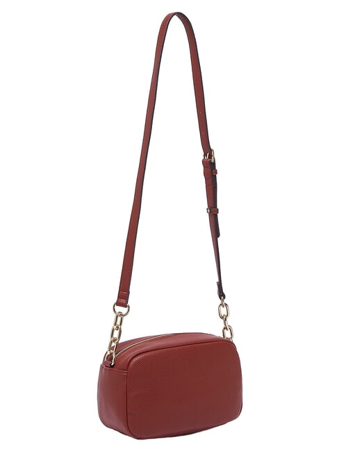FAIZA Minibolso con correa de hombro ajustable. rojo ladrillo - Bolsos Mujer