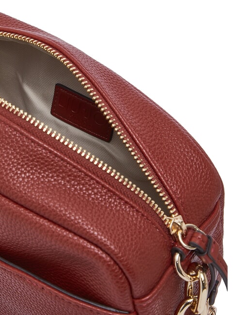 FAIZA Minibolso con correa de hombro ajustable. rojo ladrillo - Bolsos Mujer