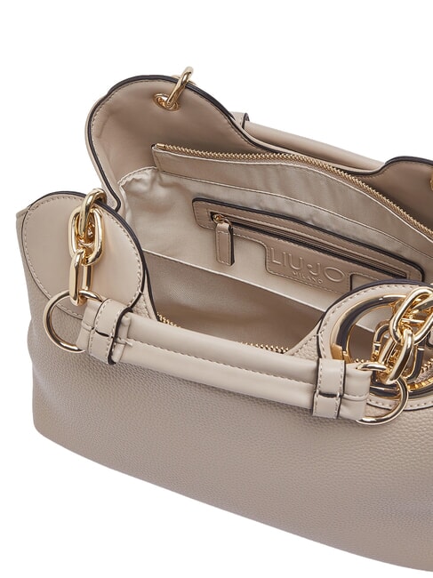 FAIZA Bolso de mano con correa para el hombro. NEUTRAL - Bolsos Mujer