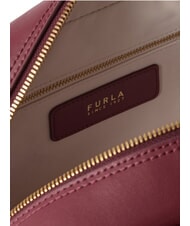 FURLA POPPY Bolso de hombro de piel manzana roja - Bolsos Mujer - 4
