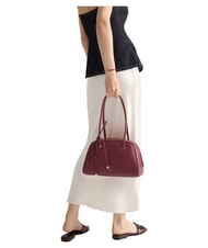 FURLA POPPY Bolso de hombro de piel manzana roja - Bolsos Mujer - 6