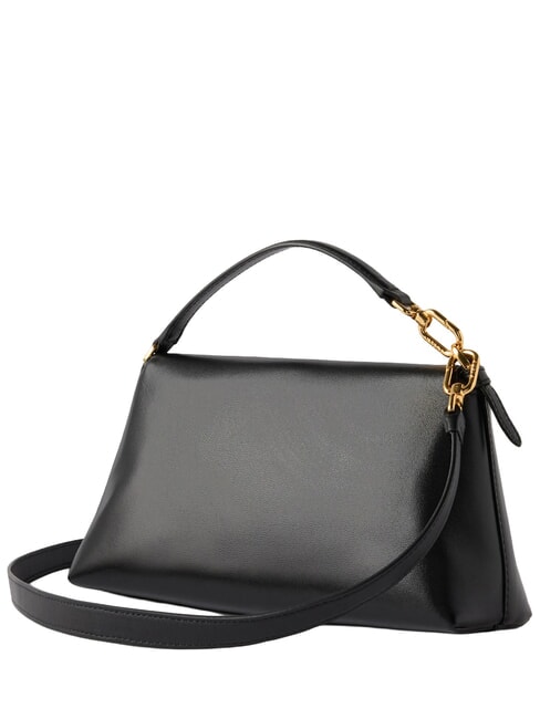 SFERA SOFT Bolso de piel con correa para el hombro. negro - Bolsos Mujer