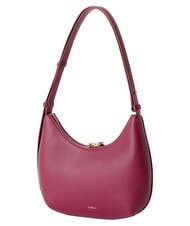 FURLA GOCCIA Bolso bandolera de piel martillada rododendro - Bolsos Mujer - 3