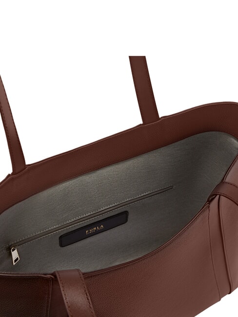 GOCCIA Bolso de hombro, piel chocolate - Bolsos Mujer