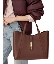 FURLA GOCCIA Bolso de hombro, piel chocolate - Bolsos Mujer - 6
