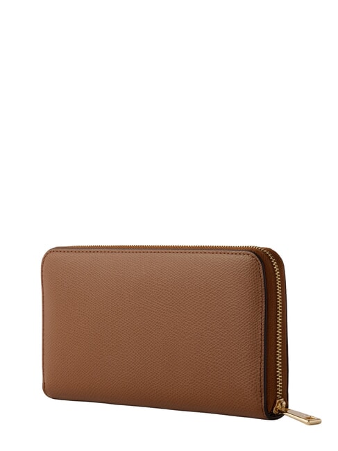 CAMELIA Cartera grande con cremallera co&ntilde;ac - Carteras Mujer