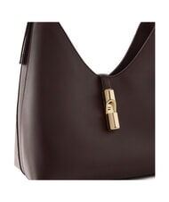 FURLA GOCCIA Bolso bandolera de piel chocolate - Bolsos Mujer - 5
