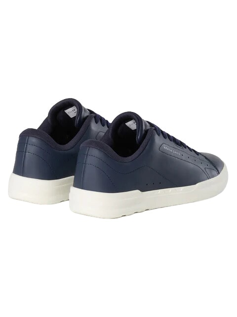 FENDER PLAIN Zapatillas de cuero marina de guerra - Zapatos Hombre
