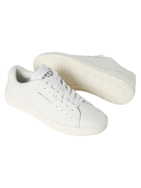 FENDER PLAIN Zapatillas de cuero blanco - Zapatos Hombre
