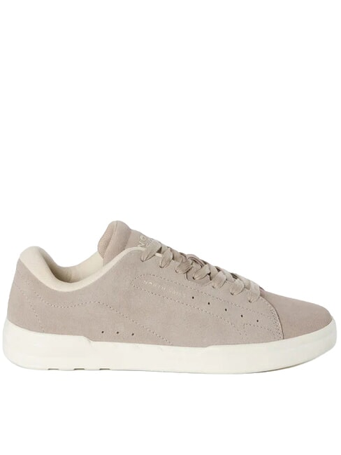 FENDER SUEDE Zapatillas de cuero beige - Zapatos Hombre