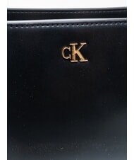 CALVIN KLEIN CK ELONGATED Bolso de hombro En negro - Bolsos Mujer - 3