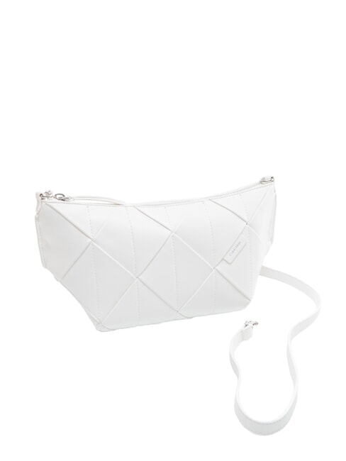 WOVEN Bolso de hombro aliso blanco - Bolsos Mujer