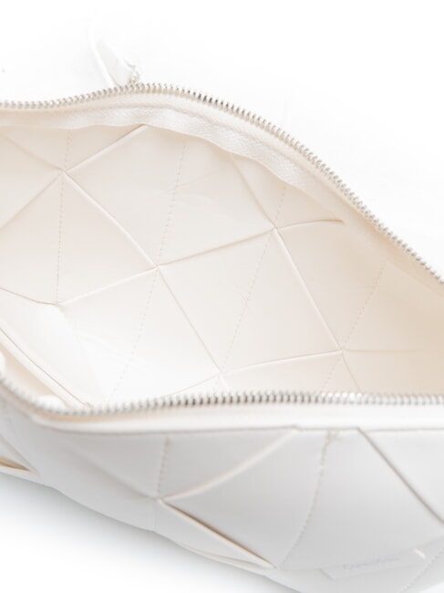 WOVEN Bolso de hombro aliso blanco - Bolsos Mujer