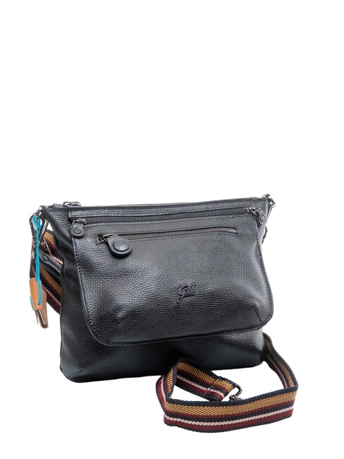 BENNY Bolso de hombro M, de piel negro - Bolsos Mujer