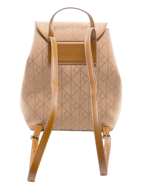 EMBLEM AOP Mochila con bolsillo interior tallo de ma&iacute;z/tbd aop jqd - Bolsos Mujer